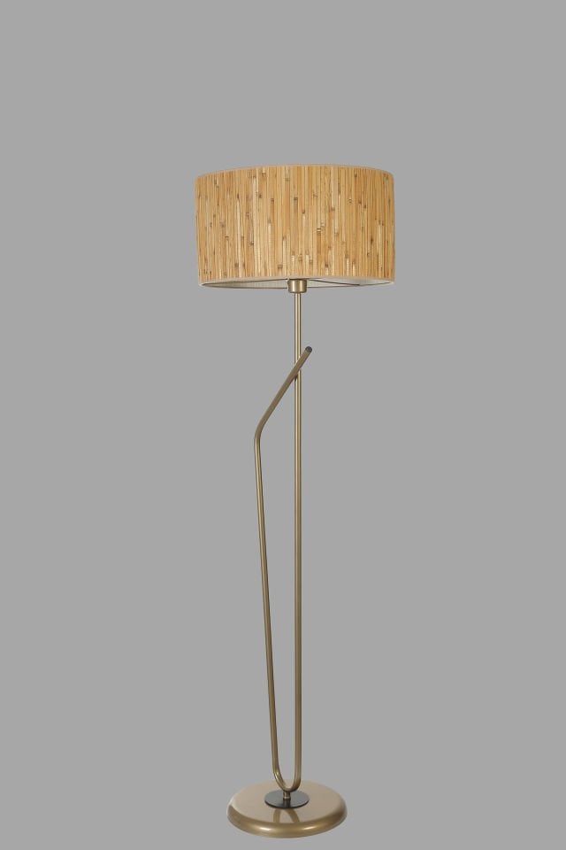 ALFA ESKİTME LAMBADER SİLİNDİR BAMBU 07 ABAJURLU