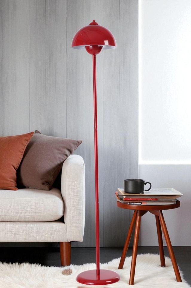 FULYA KIRMIZI LAMBADER RERTO BAŞLIKLI