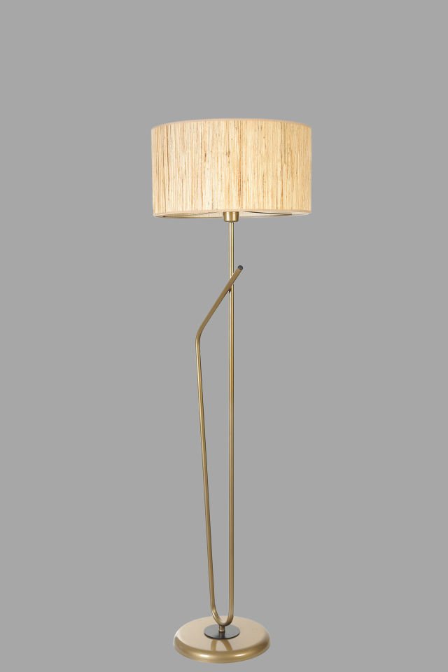 ALFA ESKİTME LAMBADER SİLİNDİR BAMBU 010 ABAJURLU