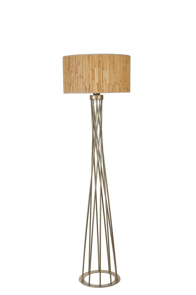 HAVİN ESKİTME LAMBADER SİLİNDİR BAMBU 07 ABAJURLU