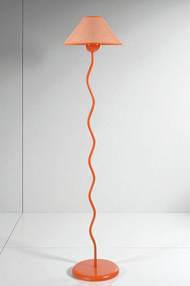 EVA TURUNCU LAMBADER HASIR TURUNCU ABAJURLU