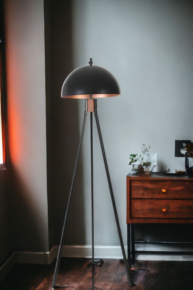 FISCO TRİPOD SİYAH LAMBADER BÜYÜK RETRO BAŞLIKLI