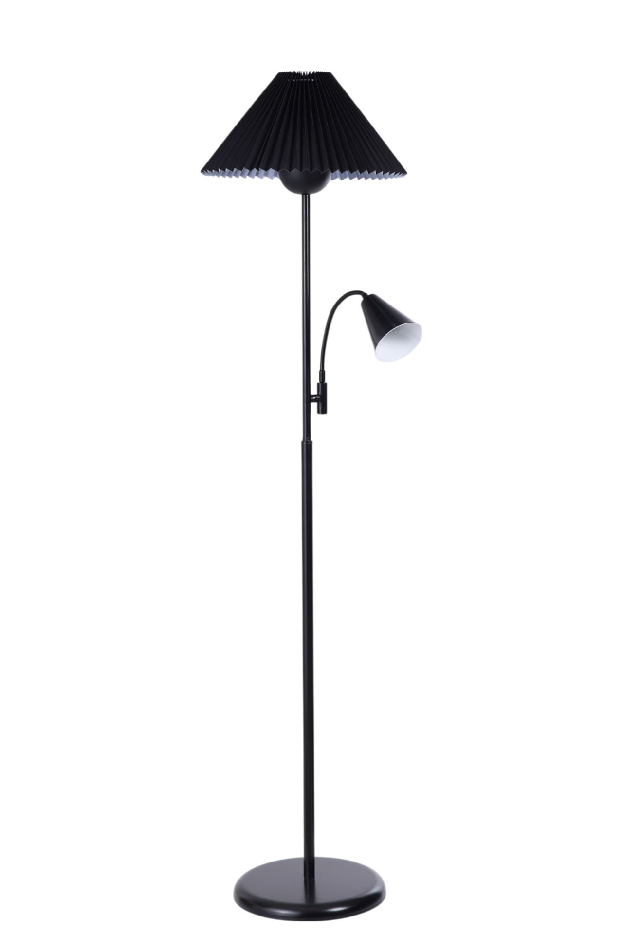 DEVİN SİYAH LAMBADER PİLELİ SİYAH ABAJURLU