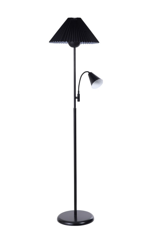 DEVİN SİYAH LAMBADER PİLELİ SİYAH ABAJURLU