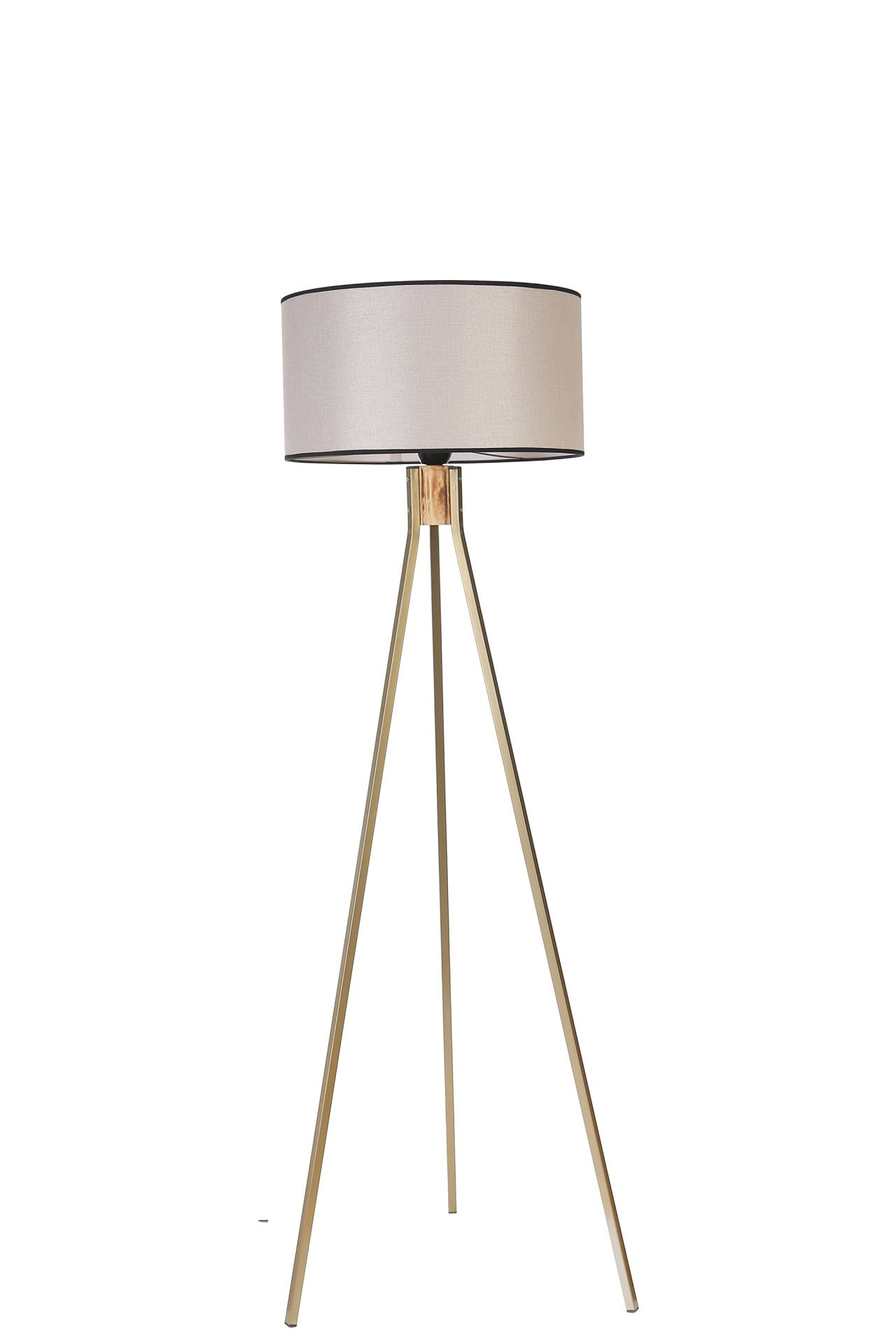 FISCO TRİPOD ESKİTME LAMBADER SİLİNDİR AÇIK HASIR ABAJURLU