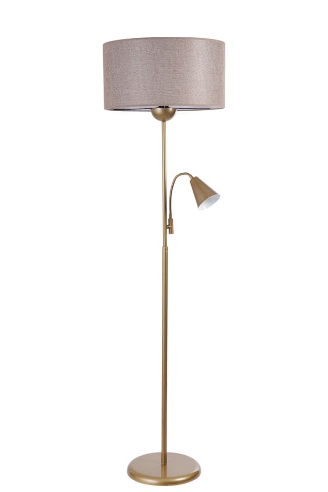 DEVİN ESKİTME LAMBADER SİLİNDİR KOYU HASIR ABAJURLU