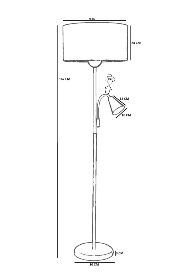 DEVİN GRİ LAMBADER SİLİNDİR AÇIK HASIR GRİ ABAJURLU