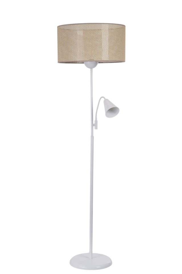 DEVİN BEYAZ LAMBADER SİLİNDİR PETEK ABAJURLU