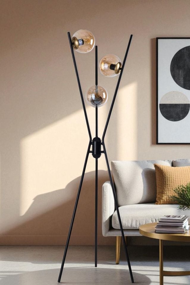 KERVAN SİYAH LAMBADER BAL CAMLI