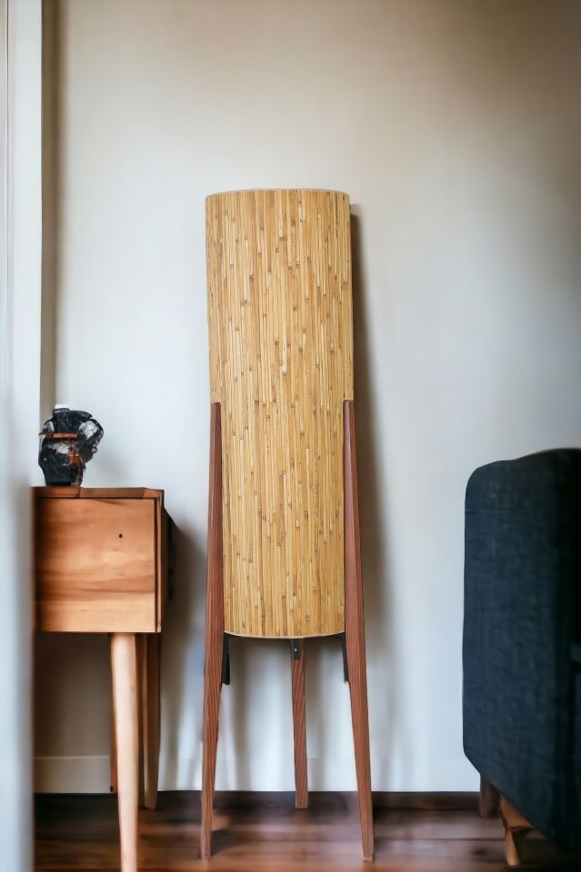 NAVAS CEVİZ LAMBADER BAMBU 07 ABAJURLU