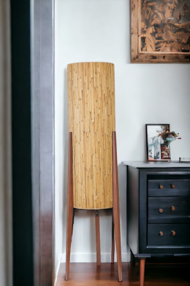 NAVAS CEVİZ LAMBADER BAMBU 07 ABAJURLU