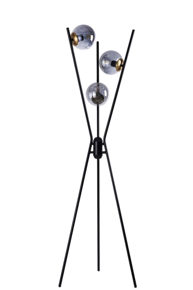 KERVAN SİYAH LAMBADER FÜME CAMLI