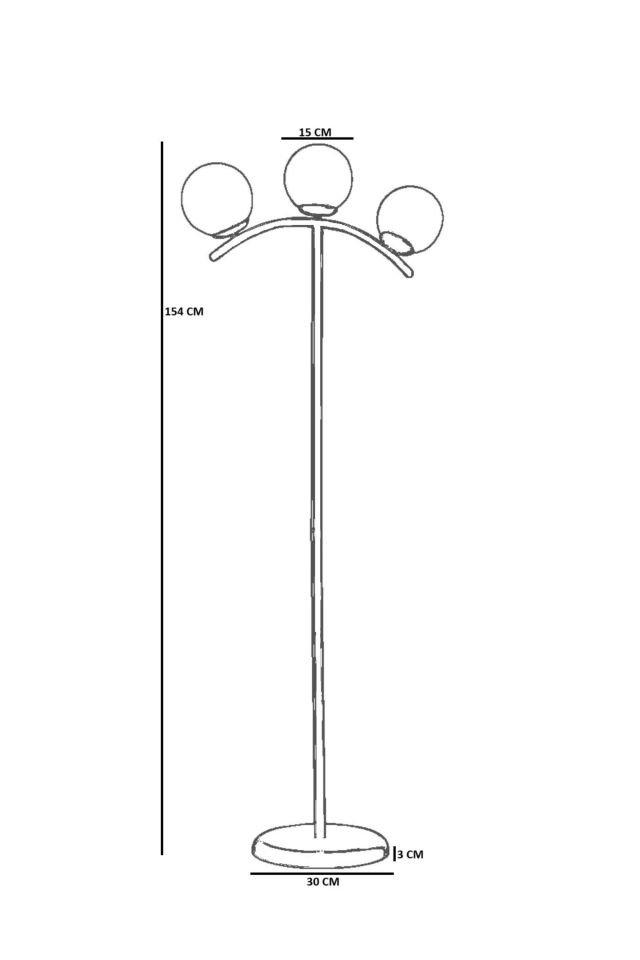 VELVET 3 LÜ ESKİTME LAMBADER BAL CAMLI