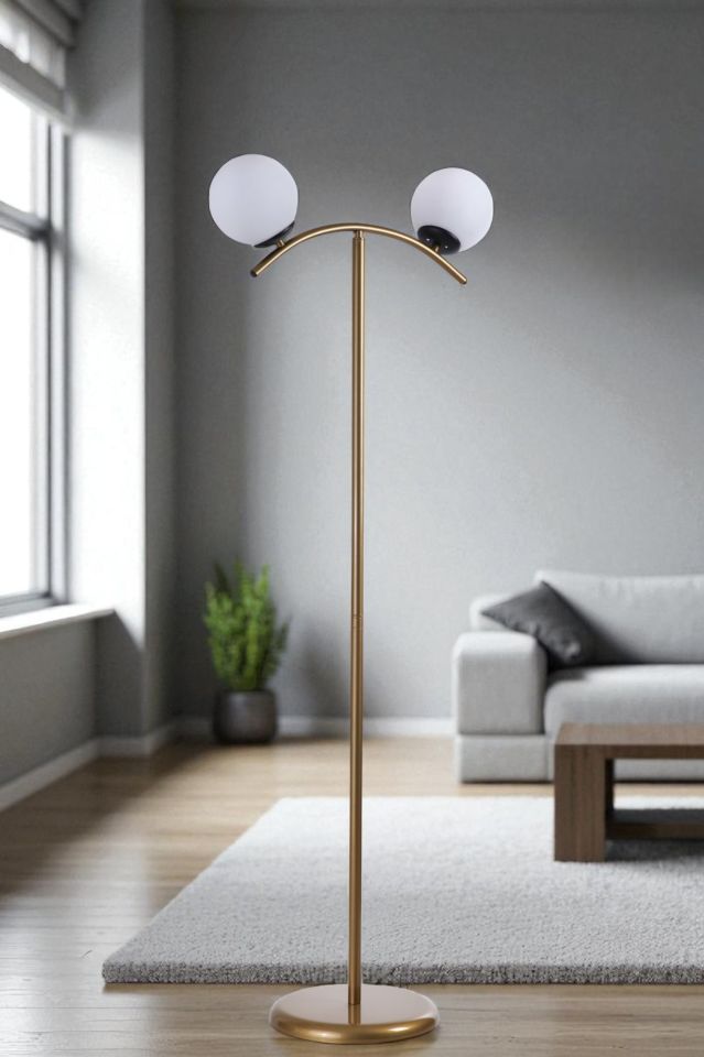 VELVET 2 Lİ ESKİTME LAMBADER BEYAZ CAMLI