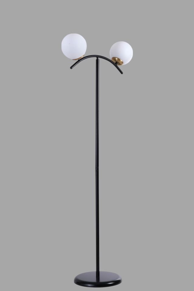 VELVET 2 Lİ SİYAH LAMBADER BEYAZ CAMLI