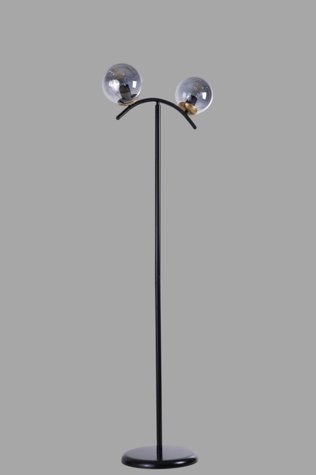 VELVET 2 Lİ SİYAH LAMBADER FÜME CAMLI