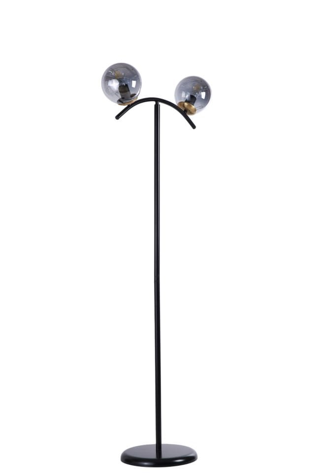 VELVET 2 Lİ SİYAH LAMBADER FÜME CAMLI