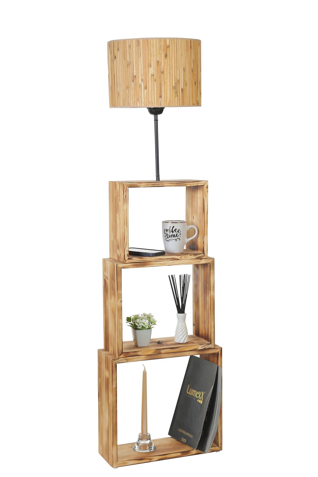 PUZZLE YANIK LAMBADER BAMBU 07 ABAJURLU