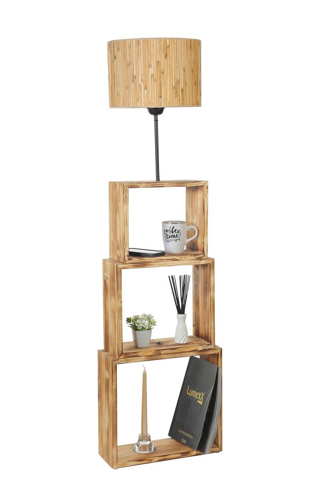 PUZZLE YANIK LAMBADER BAMBU 07 ABAJURLU