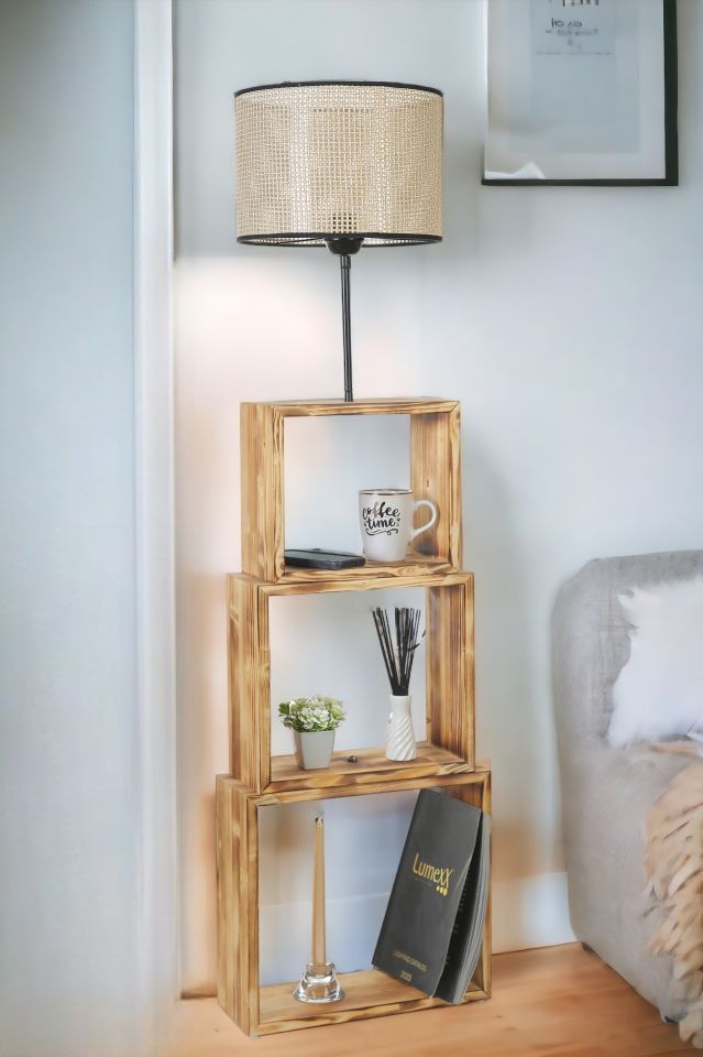 PUZZLE YANIK LAMBADER PETEK ABAJURLU