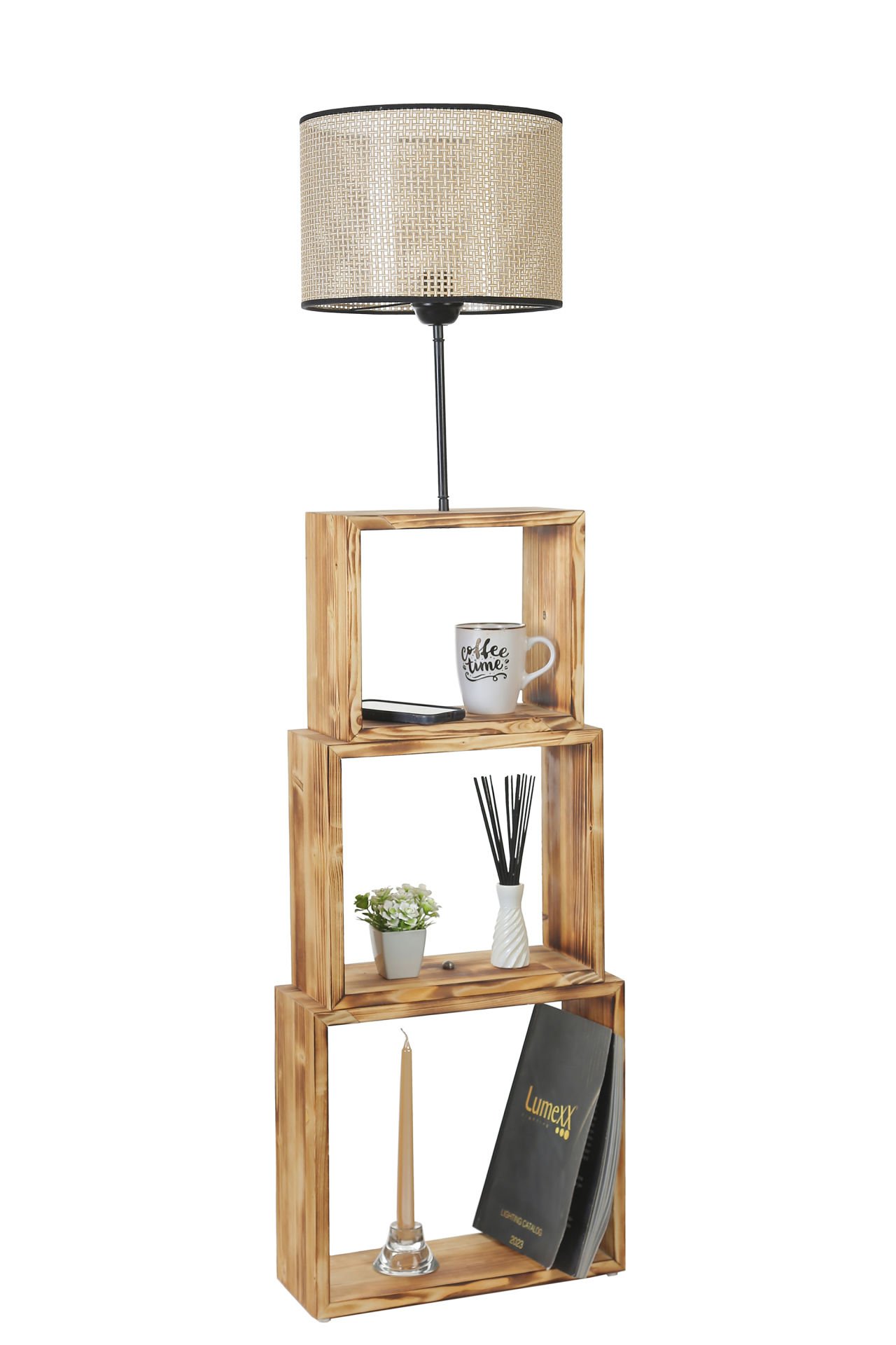 PUZZLE YANIK LAMBADER PETEK ABAJURLU