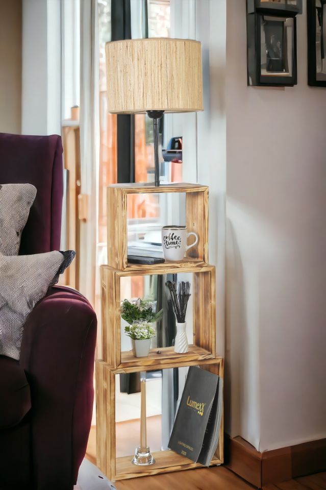 PUZZLE YANIK LAMBADER BAMBU 010 ABAJURLU