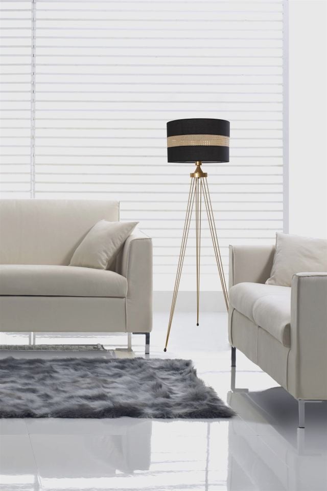 STAR ESKİTME LAMBADER SİLİNDİR 02 RATTAN ABAJURLU