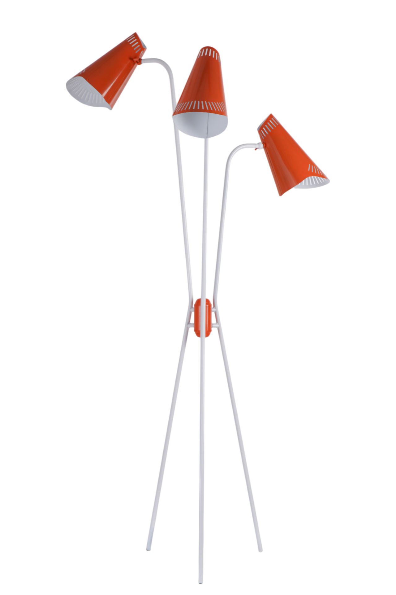 YENİ AKASYA 3 LÜ BEYAZ LAMBADER TURUNCU LAZER BAŞLIKLI