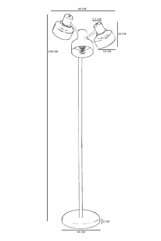 JESUS 3 LÜ GRİ LAMBADER METAL BAŞLIKLI