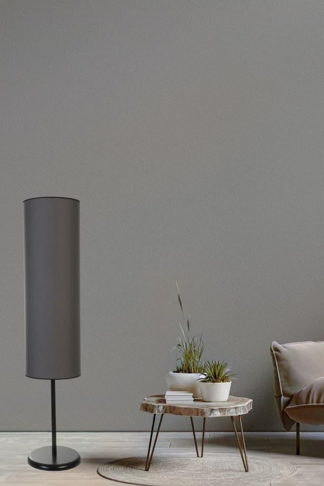 NOYAN SİYAH LAMBADER KOYU GRİ ABAJURLU