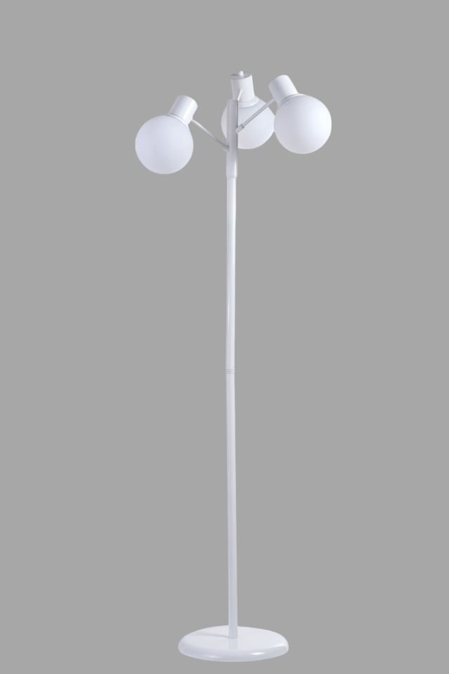 SAFİR 3 LÜ BEYAZ LAMBADER BEYAZ CAMLI