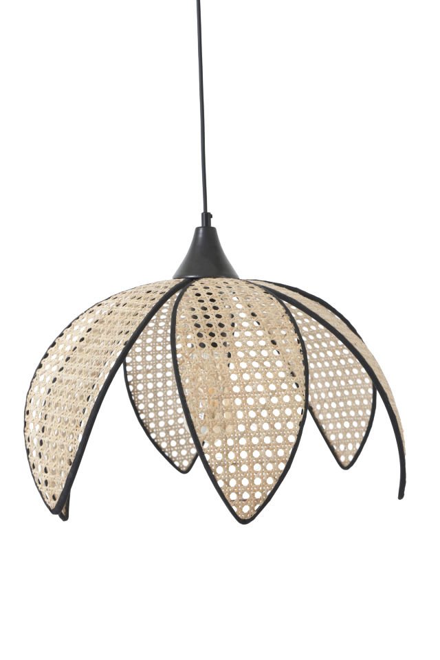 PAPATYA BÜYÜK TEKLİ RATTAN SARKIT