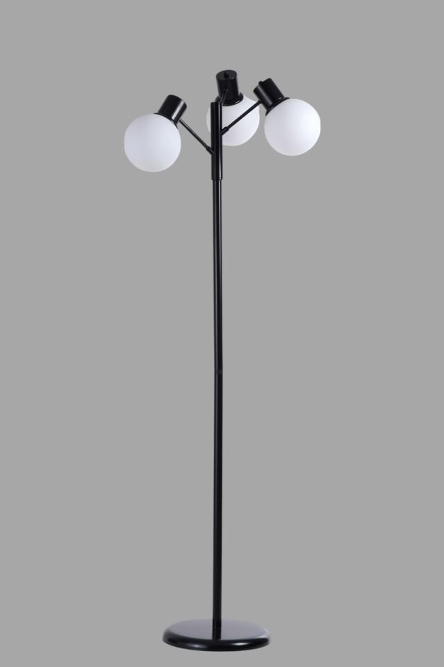 SAFİR 3 LÜ SİYAH LAMBADER BEYAZ CAMLI