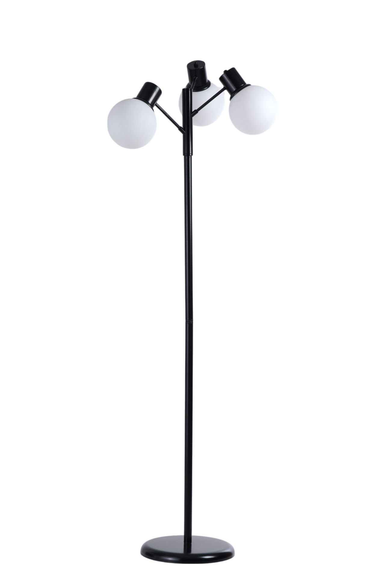 SAFİR 3 LÜ SİYAH LAMBADER BEYAZ CAMLI