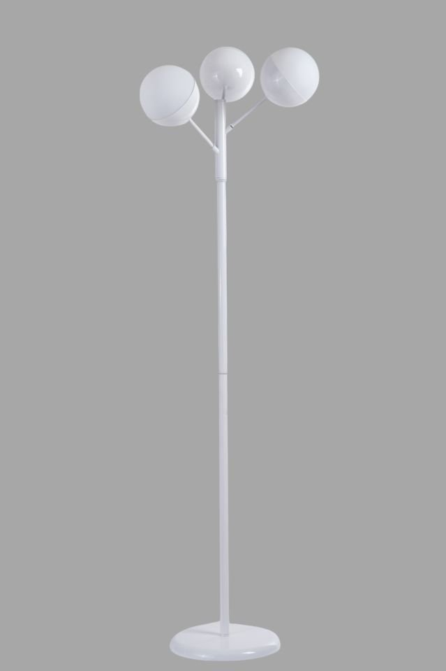 KÜRE 3 LÜ BEYAZ LAMBADER BEYAZ CAMLI