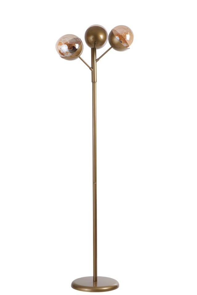 KÜRE 3 LÜ ESKİTME LAMBADER BAL CAMLI