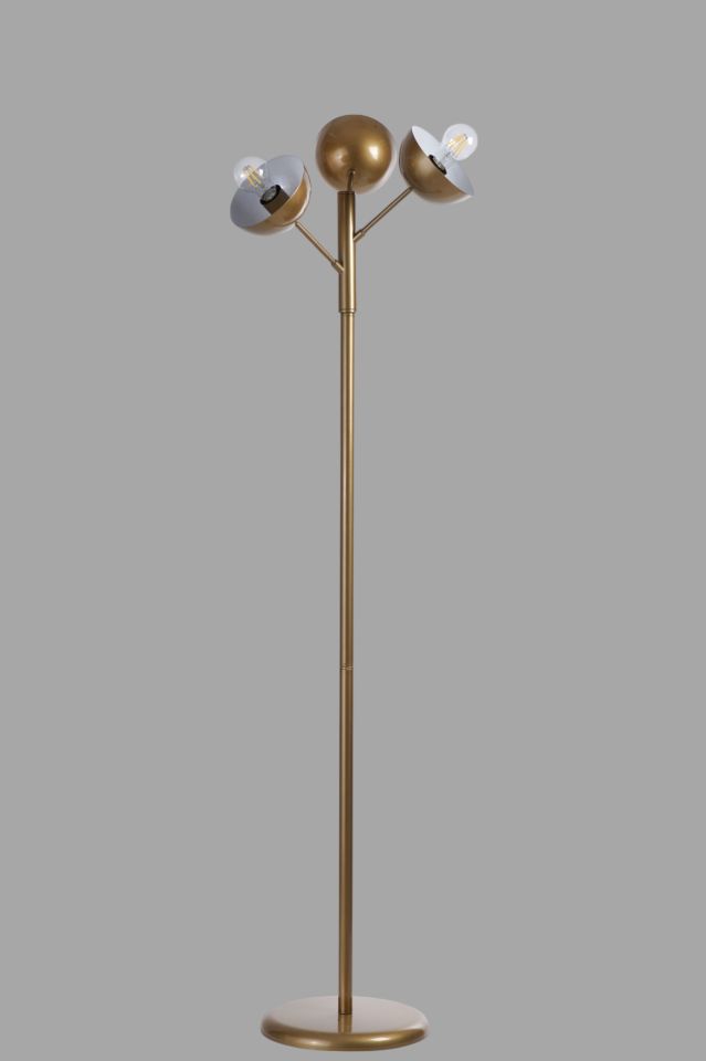 KÜRE 3 LÜ ESKİTME LAMBADER METAL BAŞLIKLI