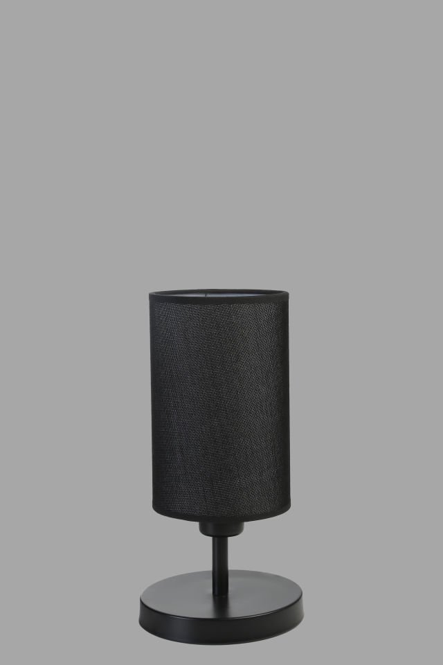 RUMELİ SİYAH SİYAH ABAJURLU MASA LAMBASI