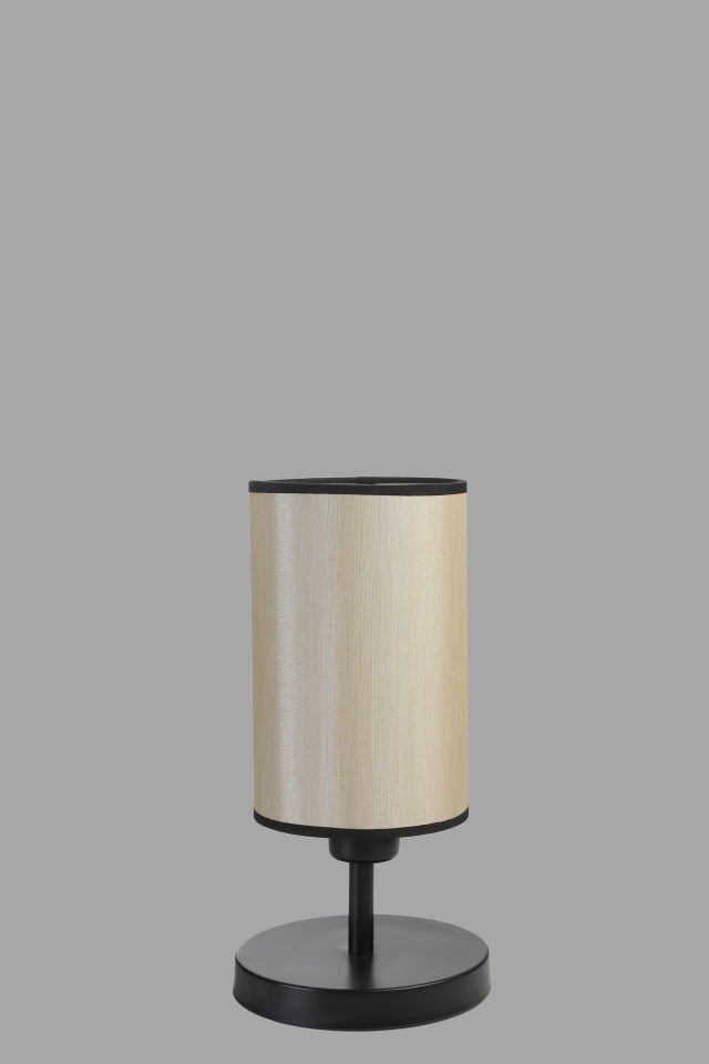 RUMELİ SİYAH 15-3 ABAJURLU MASA LAMBASI