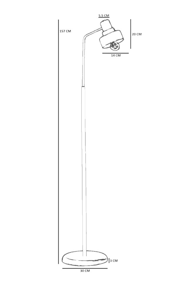 PAMİR TURUNCU LAMBADER METAL BAŞLIKLI
