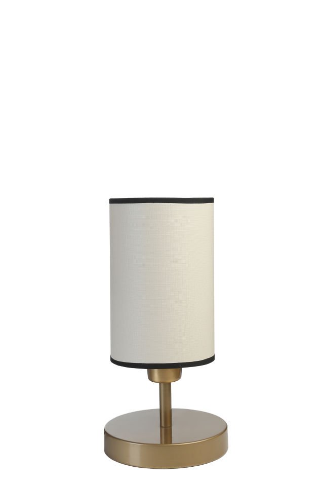 RUMELİ ESKİTME FİNLİ KREM ABAJURLU MASA LAMBASI