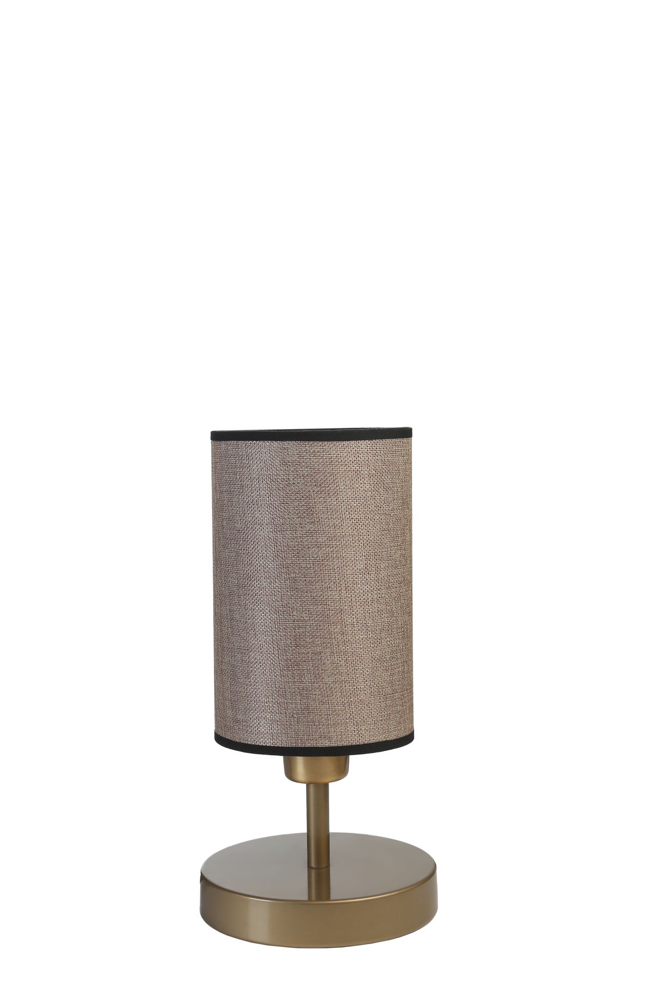 RUMELİ ESKİTME KOYU HASIR ABAJURLU MASA LAMBASI