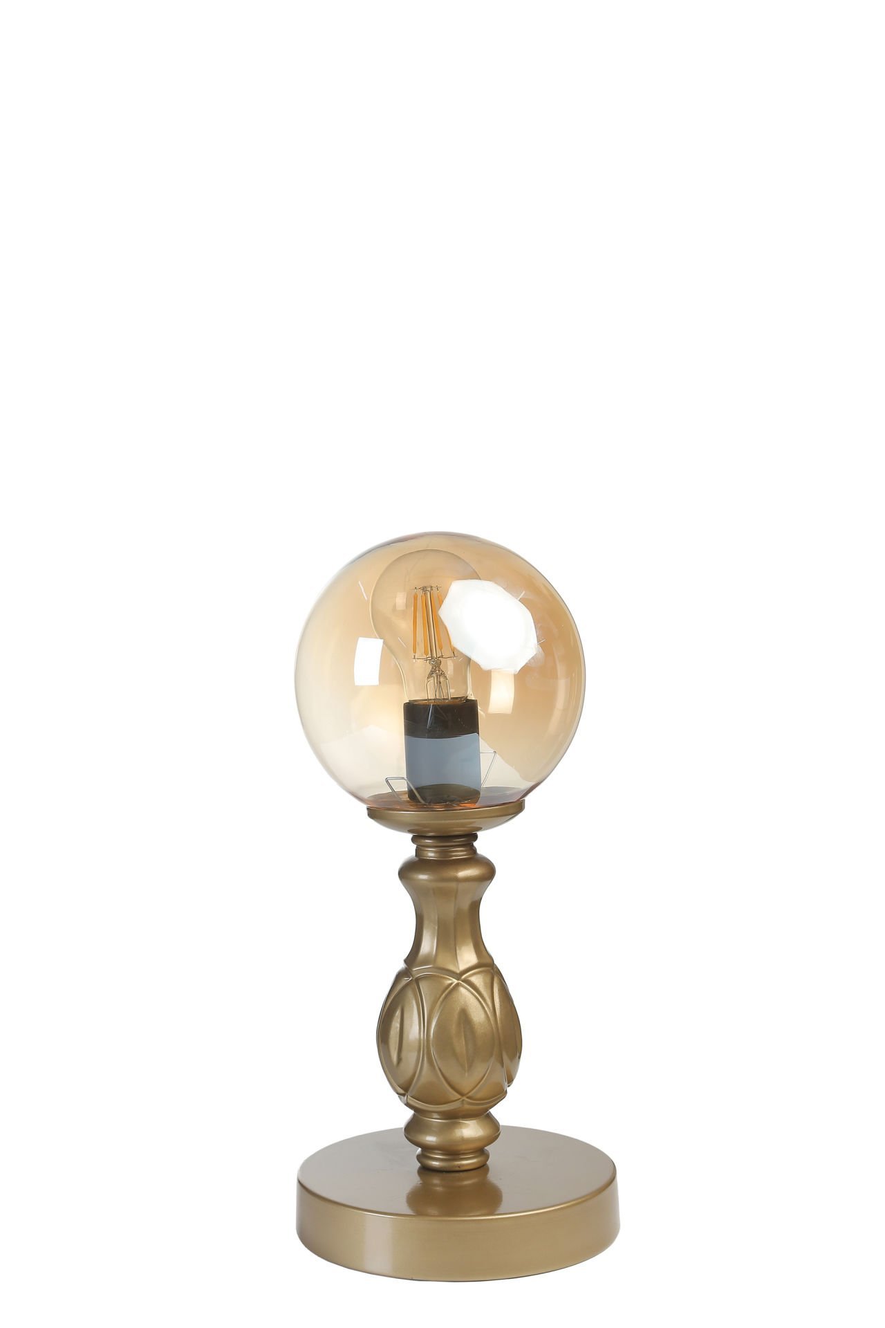 OLİMPİYAT ESKİTME BAL CAMLI MASA LAMBASI