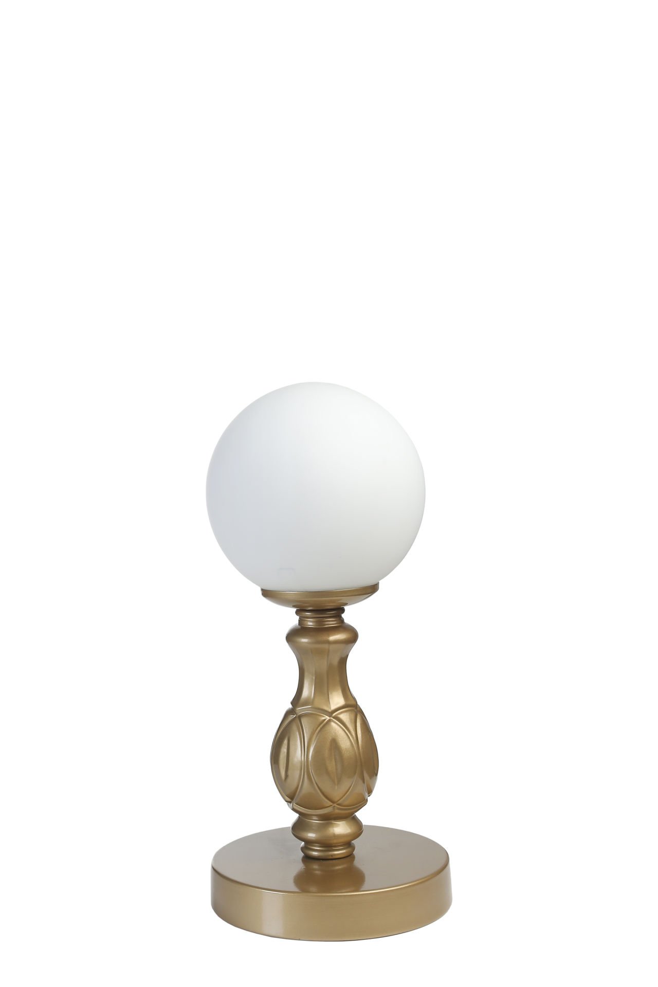 OLİMPİYAT ESKİTME BEYAZ CAMLI MASA LAMBASI