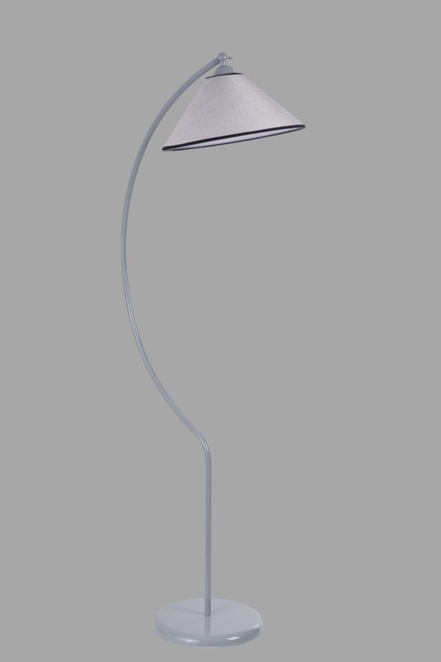 OGEDAY GRİ LAMBADER HASIR GRİ ABAJURLU