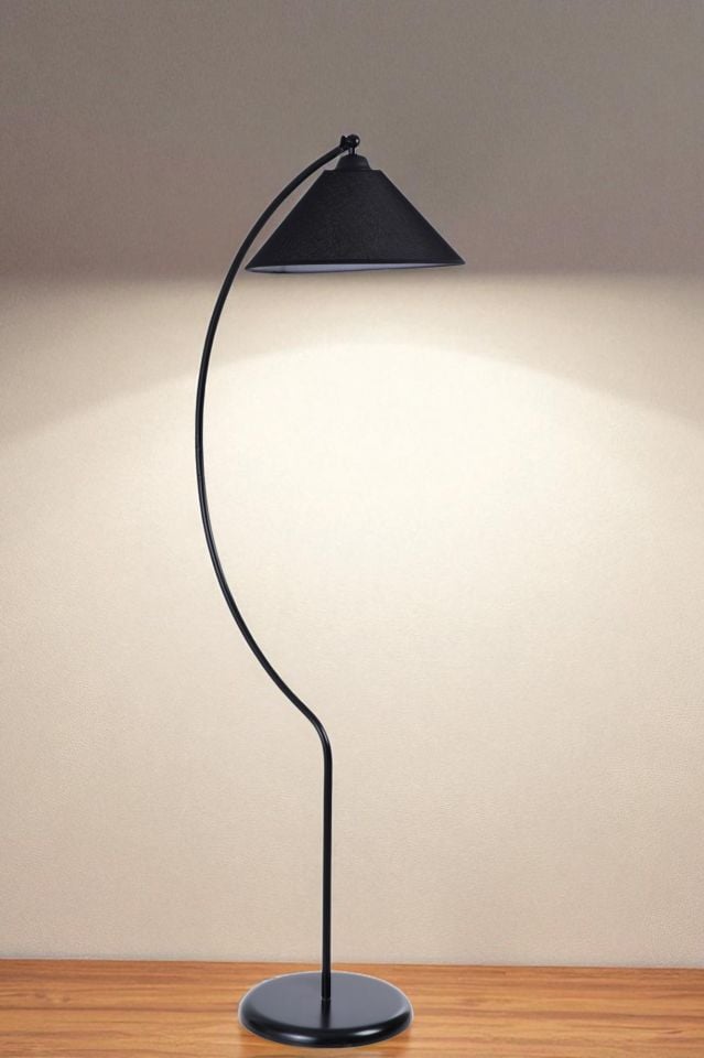 OGEDAY SİYAH LAMBADER HASIR SİYAH ABAJURLU