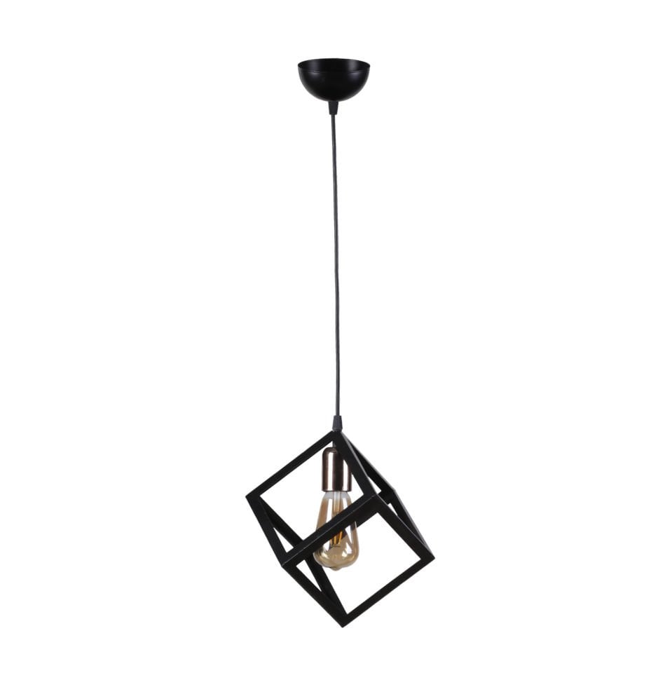 KARE TEKLİ SARKIT SİYAHA BAKIR