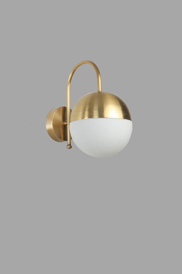 KÜRE APLİK ESKİTME BEYAZ CAMLI