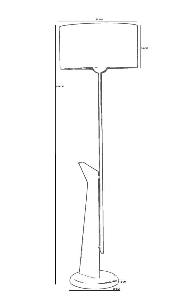 BERZAN NATUREL LAMBADER SİLİNDİR PETEK ABAJURLU