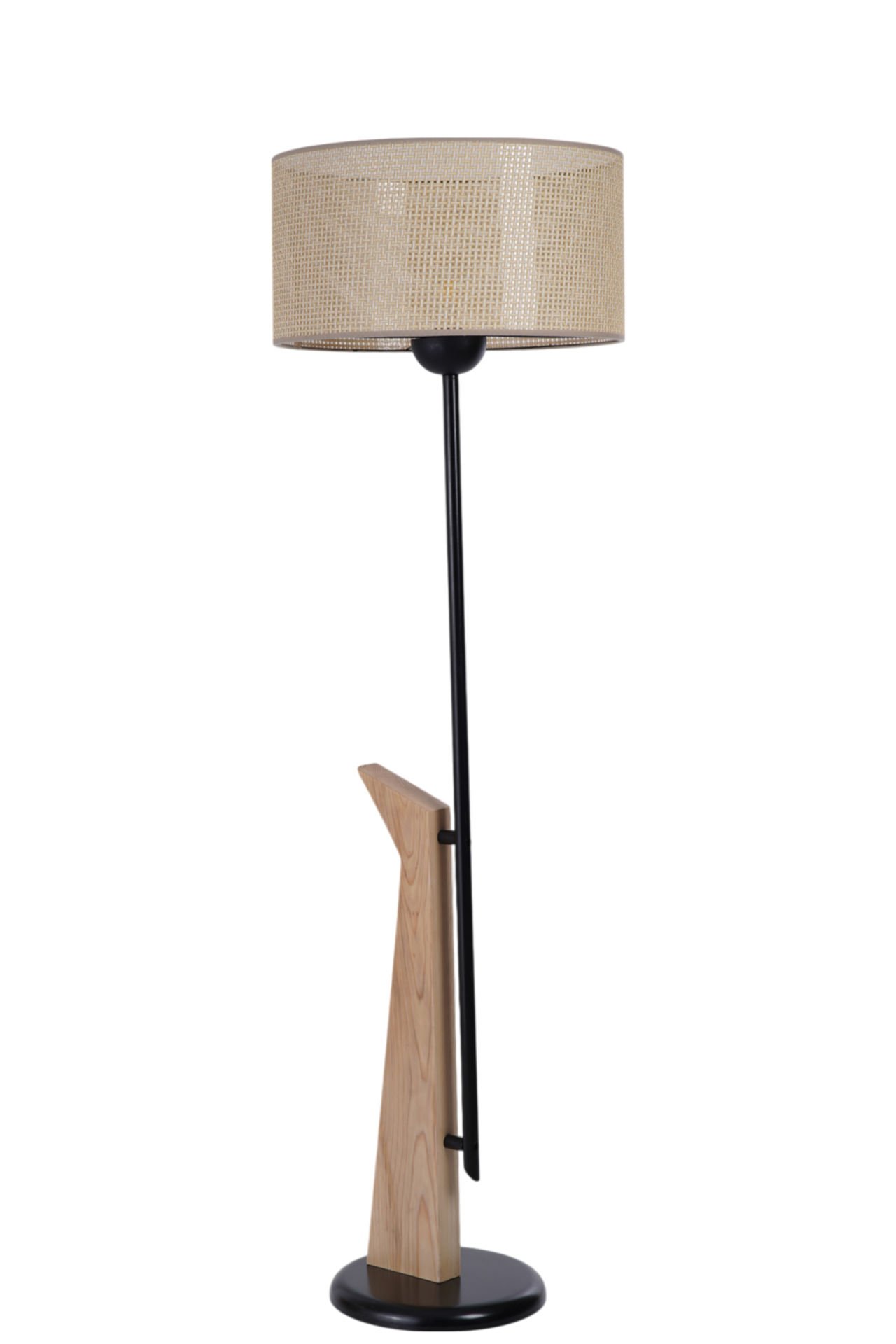 BERZAN NATUREL LAMBADER SİLİNDİR PETEK ABAJURLU